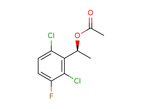 (1S)-1-(2,6-dichloro-3-fluorophenyl)ethyl acetate